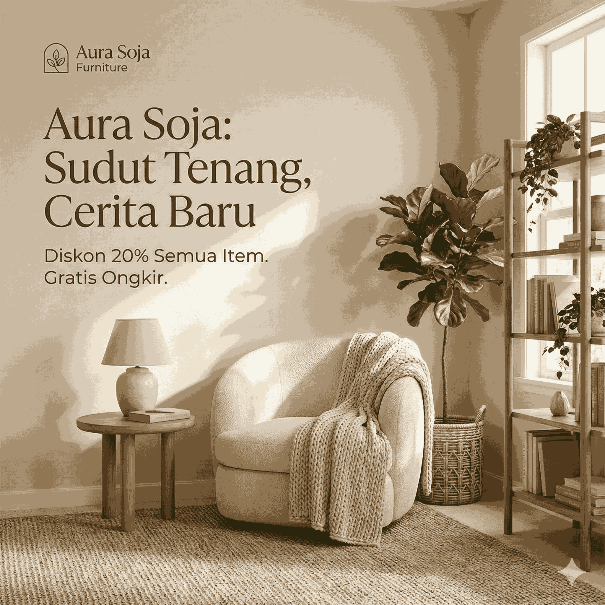 Ciptakan “Sudut Tenang” dan Kehangatan Alami di Tengah Hunian Modern