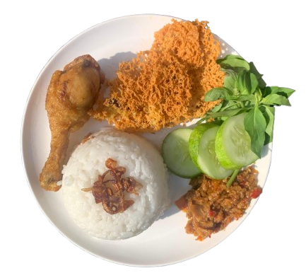 Ayam Kremes Paha Bawah Niskalarasa Rp12.000,00