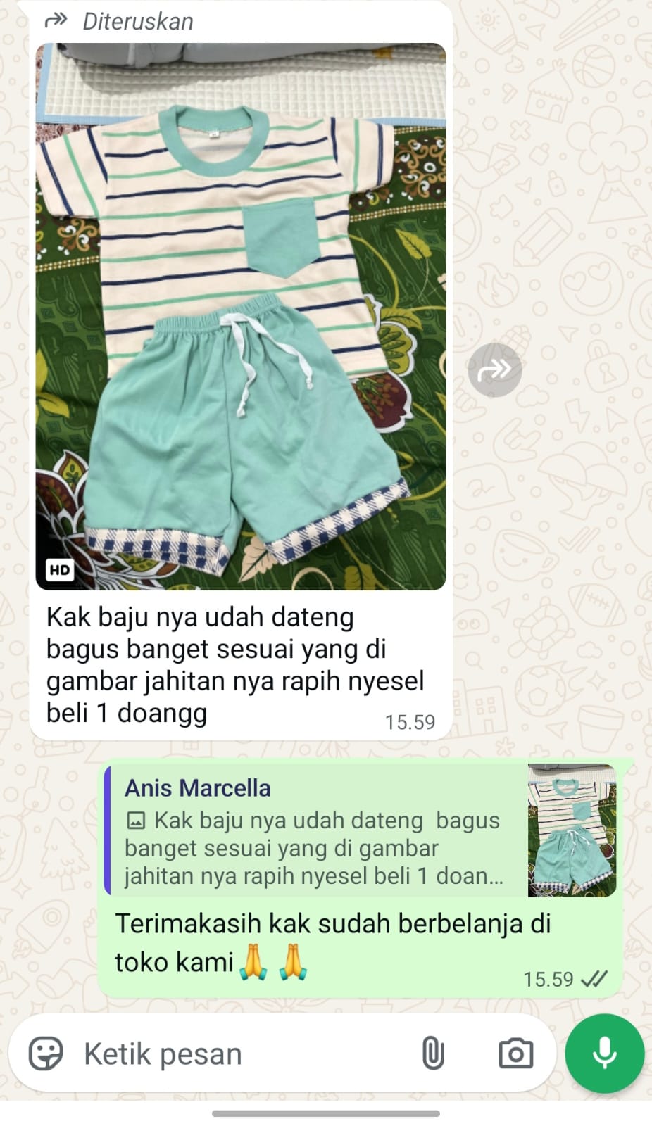Testimoni Produk