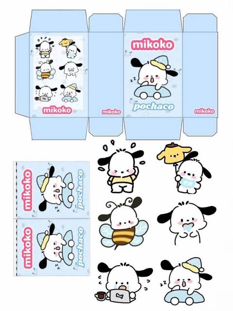 Paper Blind Box Template