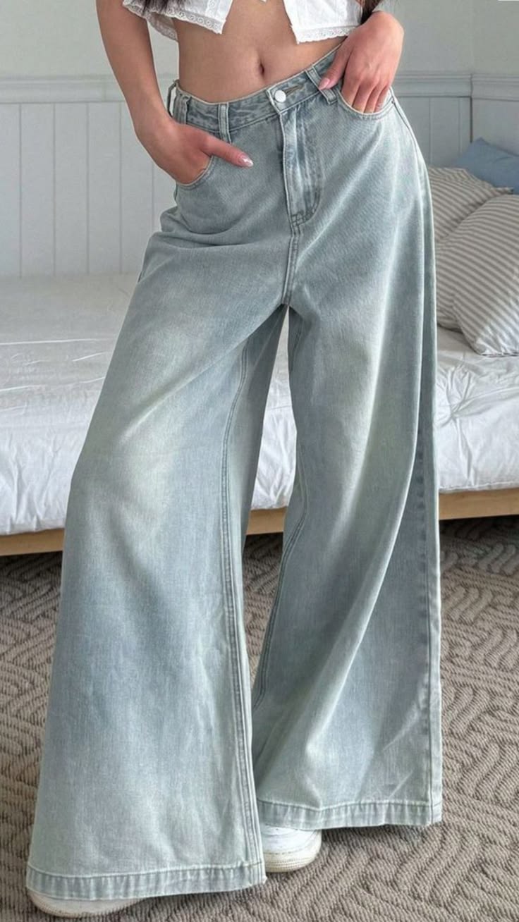 Celana Kulot Jeans