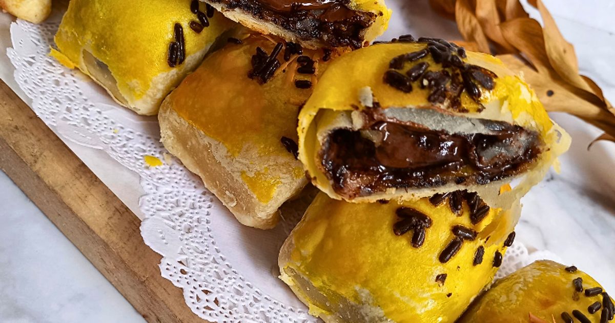 Bolen Pisang Coklat Lumer