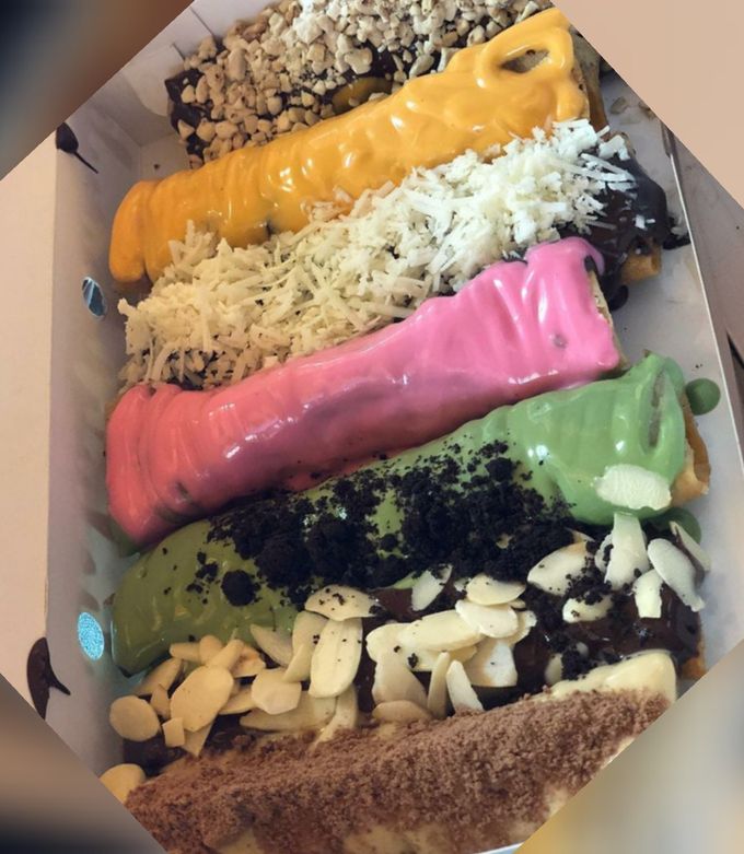 Gambaran Pisang Coklat Lumer