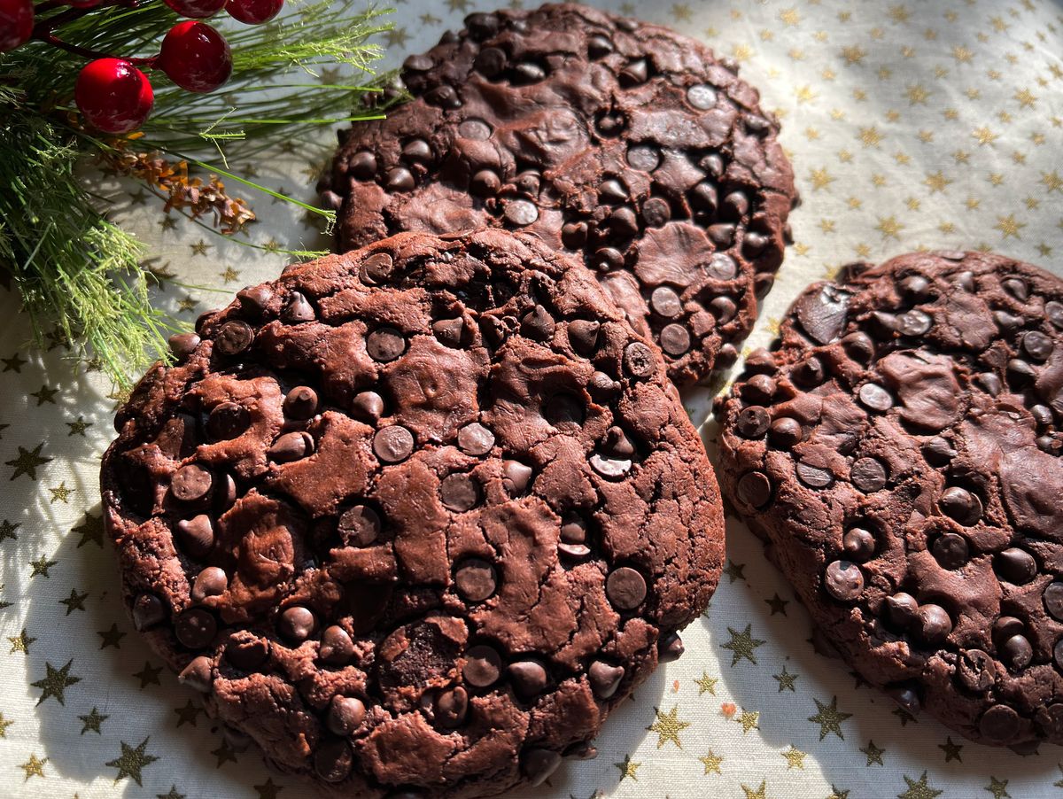 Kue Cookies Coklat
