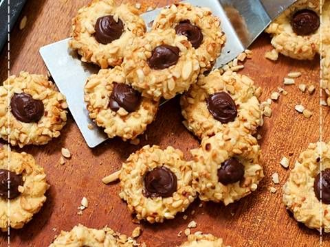 Thumbprint Cookies Coklat