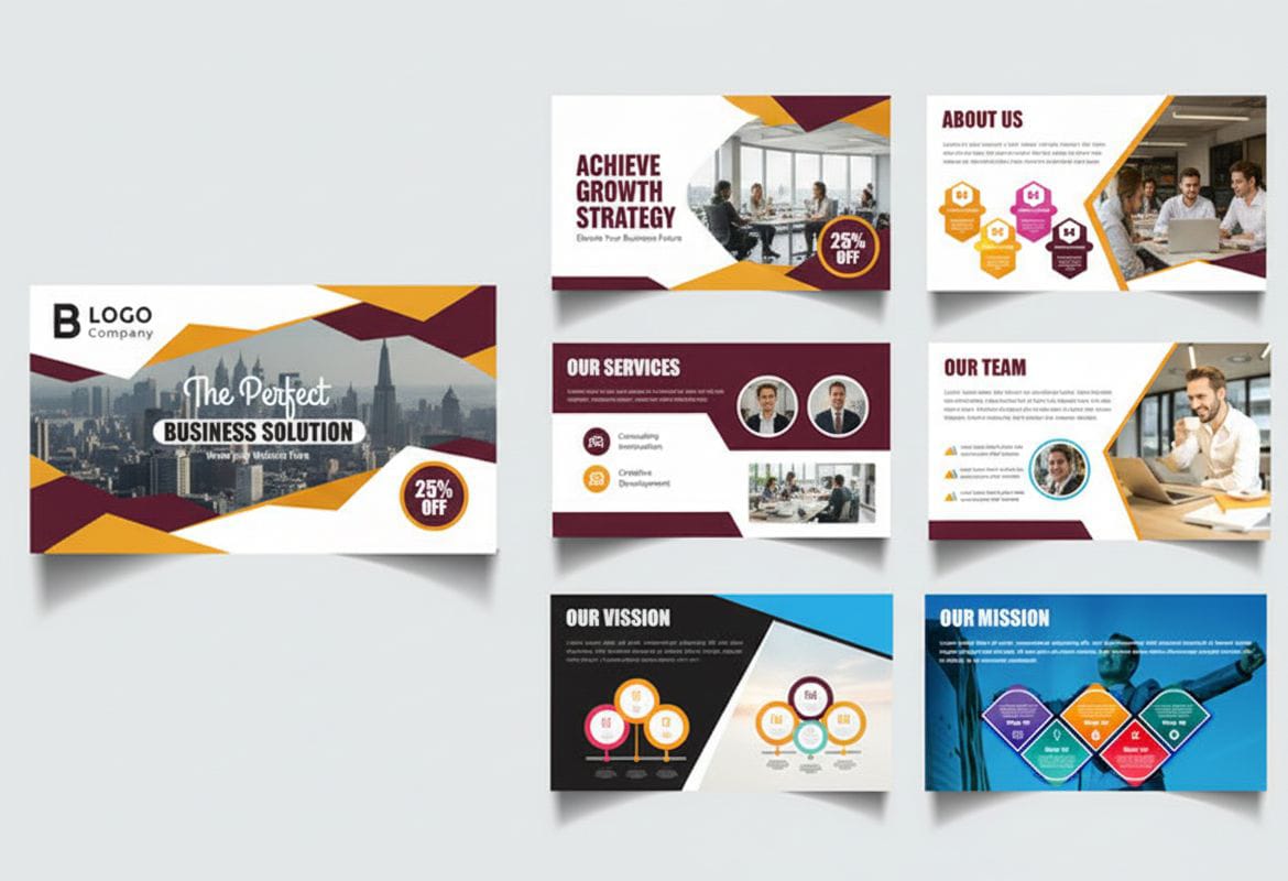 Contoh Desain Presentasi