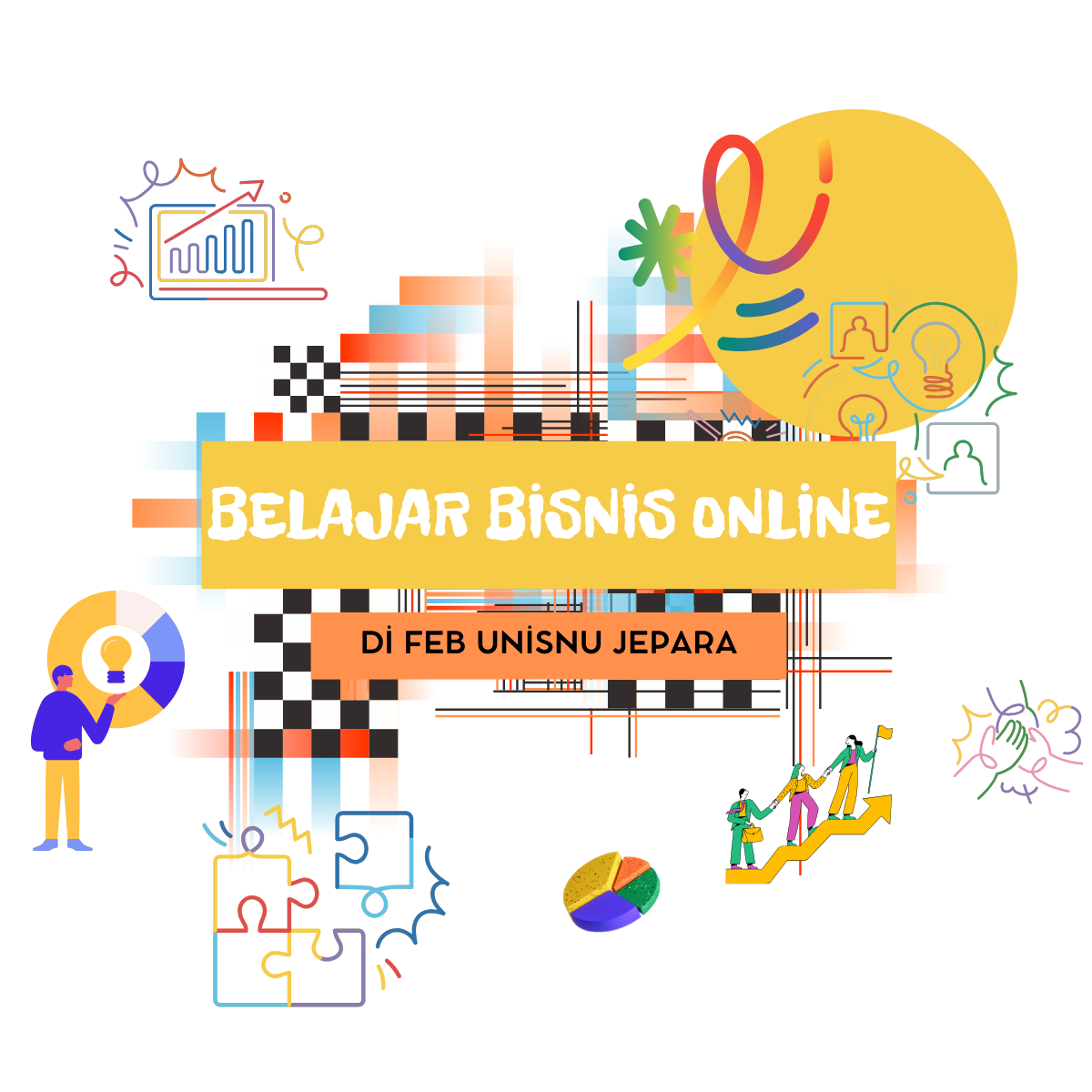 Belajar Bisnis Online di FEB UNISNU Jepara