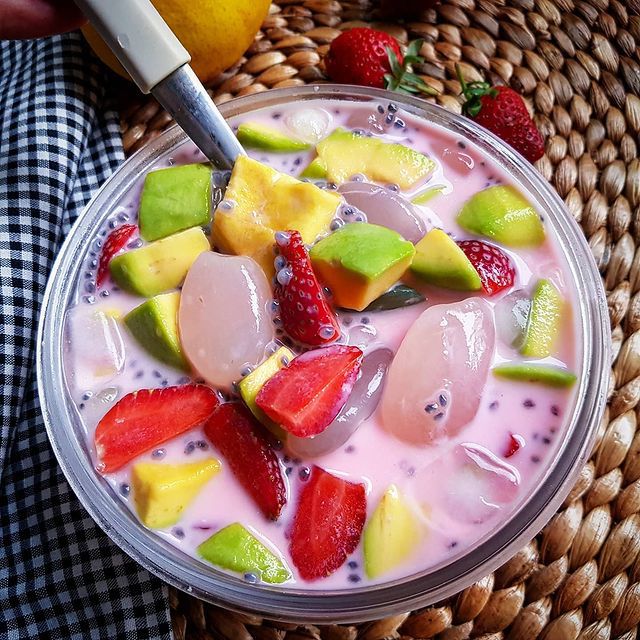 Cara membuat es buah