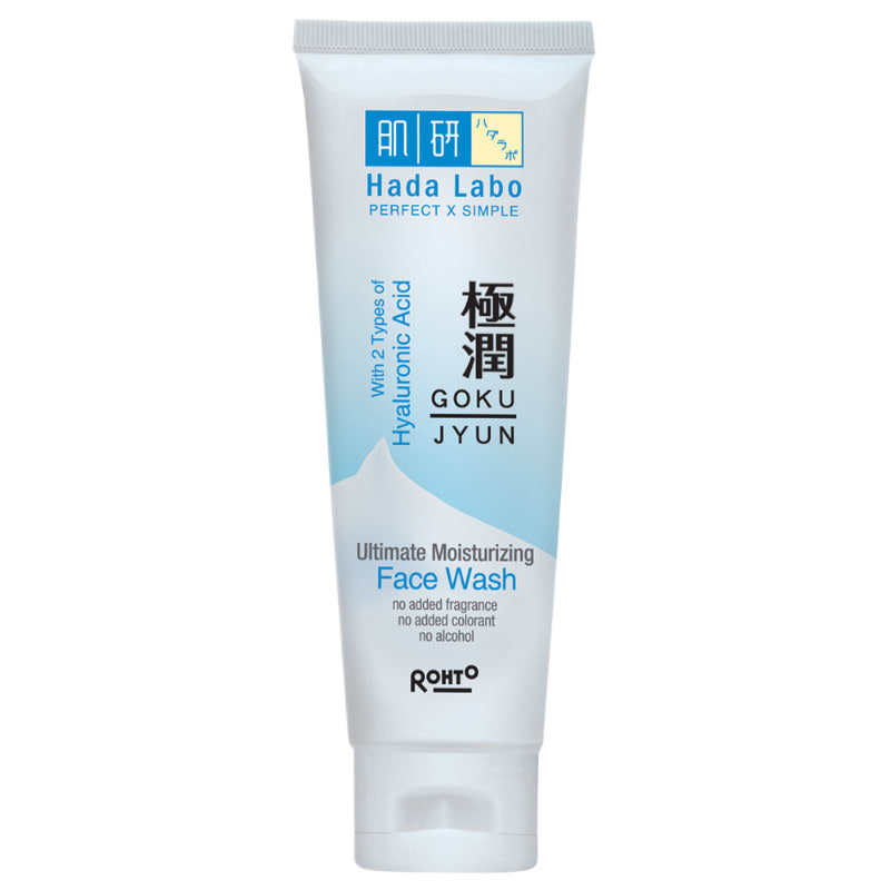 hada labo face wash