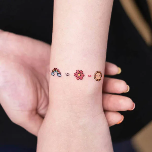Tato Gelang Tangan Simple