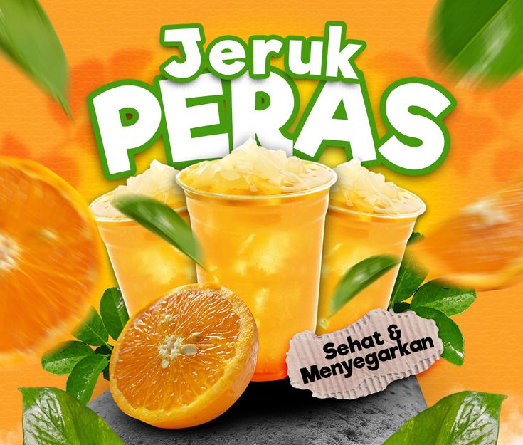 Banner Es Jeruk Peras
