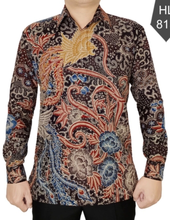 kemeja batik pria modern