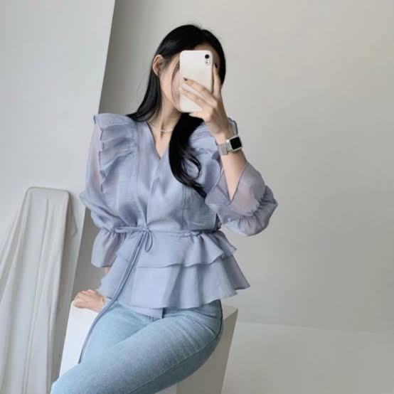 kemeja Wanita Yang lagi Trend