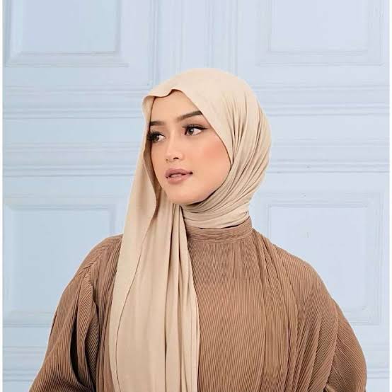 Kerudung Pashmina Kaos