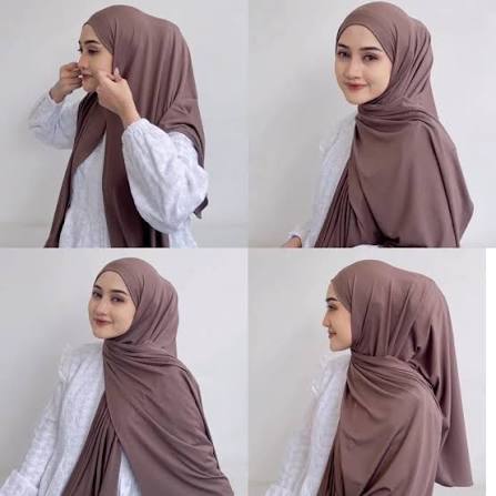 Kerudung Pashmina Instan