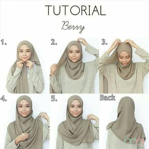 Tutorial Kerudung Pashmina