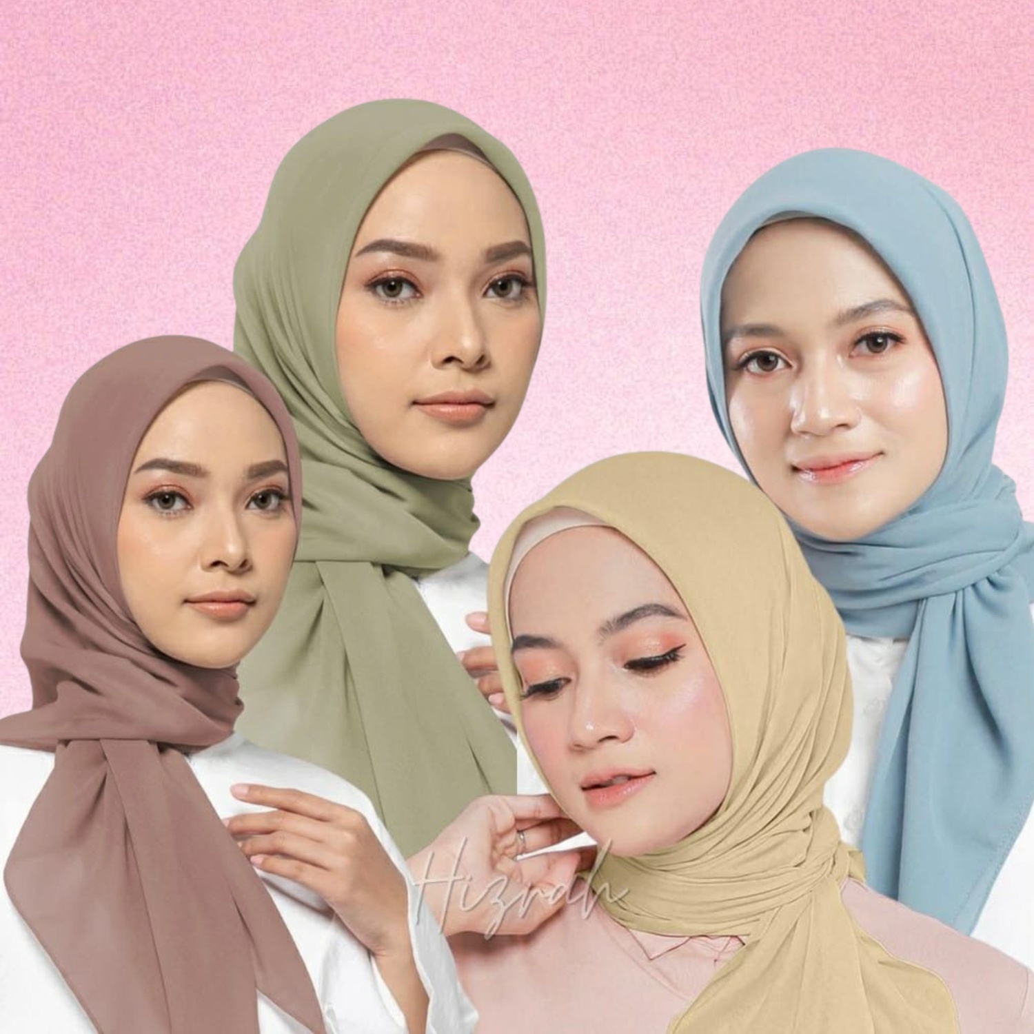 Kerudung Segi Empat Rayon AULUXE.ID SCARF