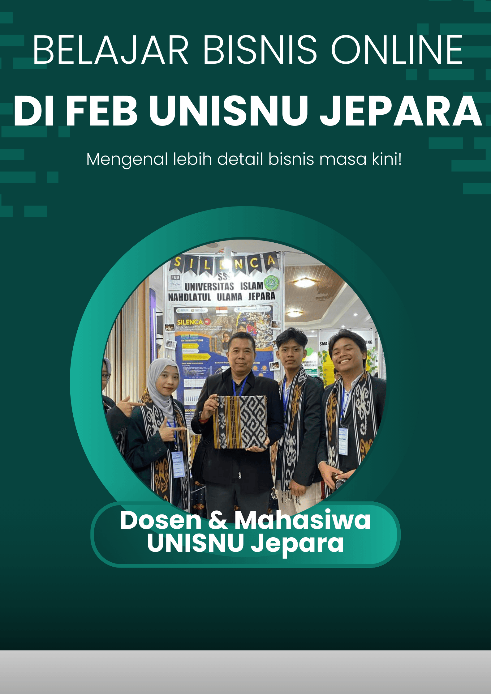 Belajar Bisnis Online di FEB UNISNU Jepara