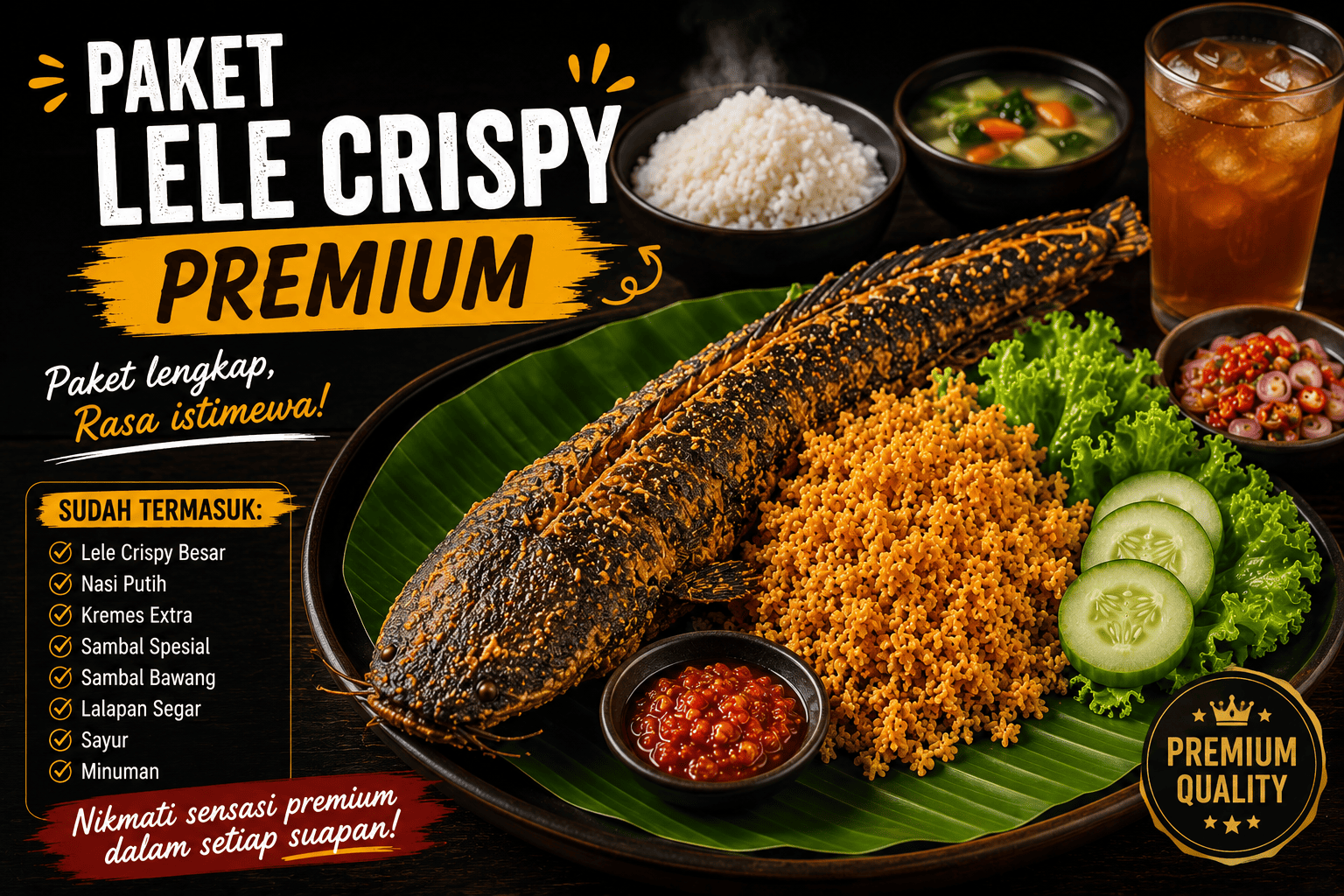 Paket Lele Crispy Premium