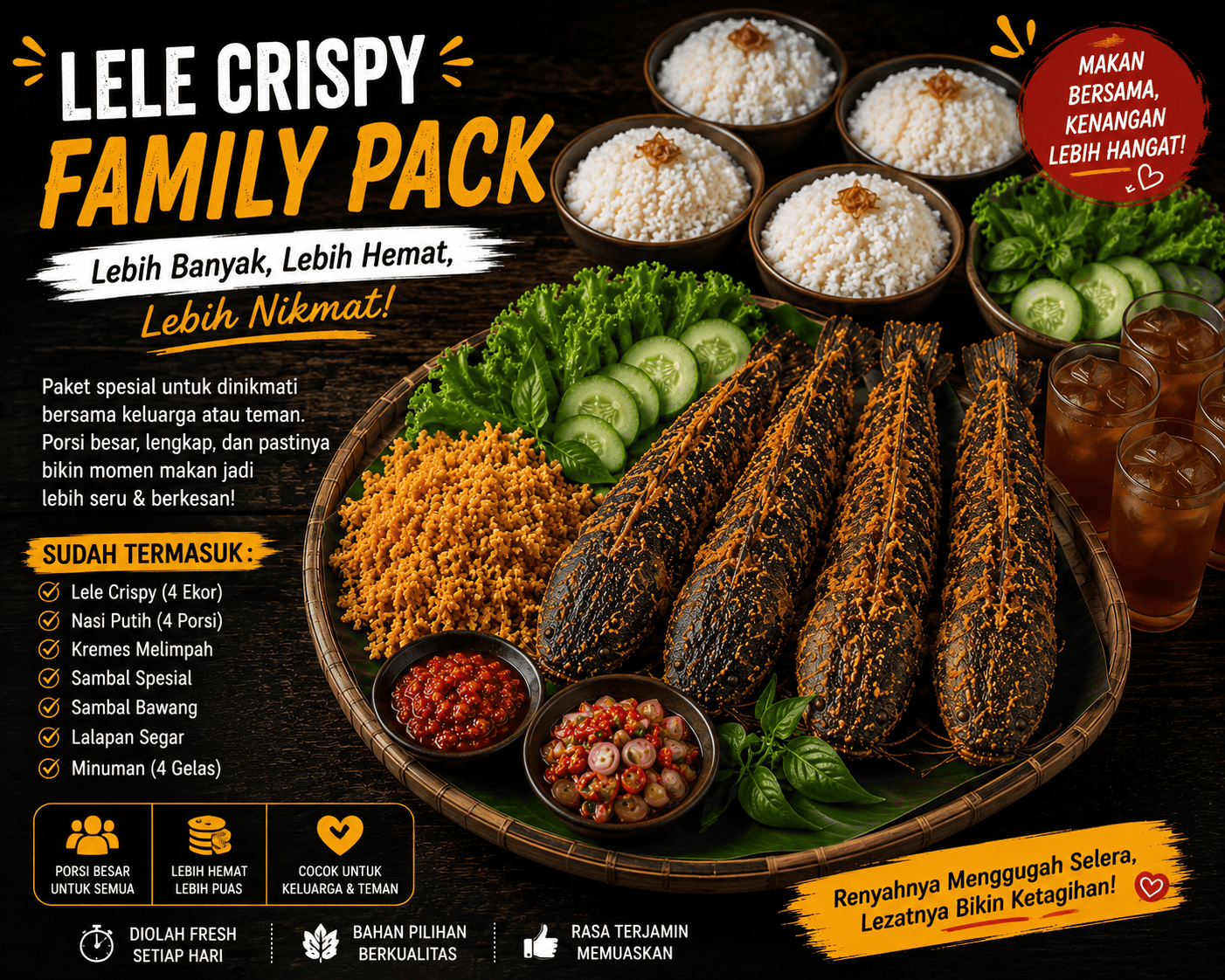 Lele Crispy Family Pack