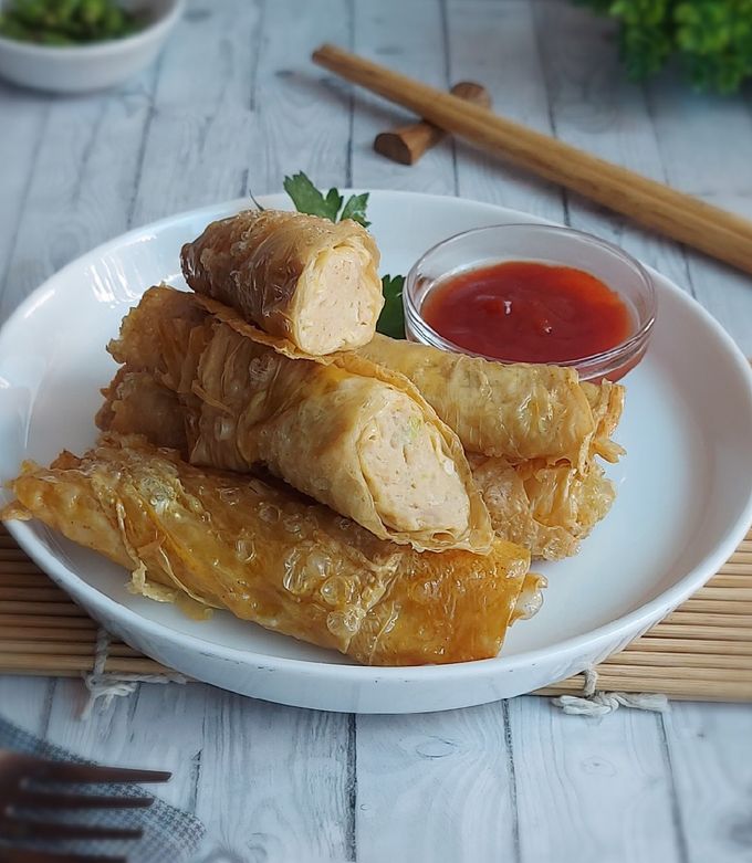 Lumpia Ayam Kulit Tahu