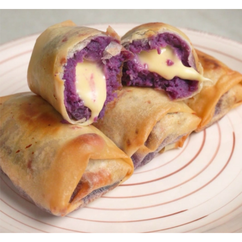 Lumpia Ubi Ungu Keju