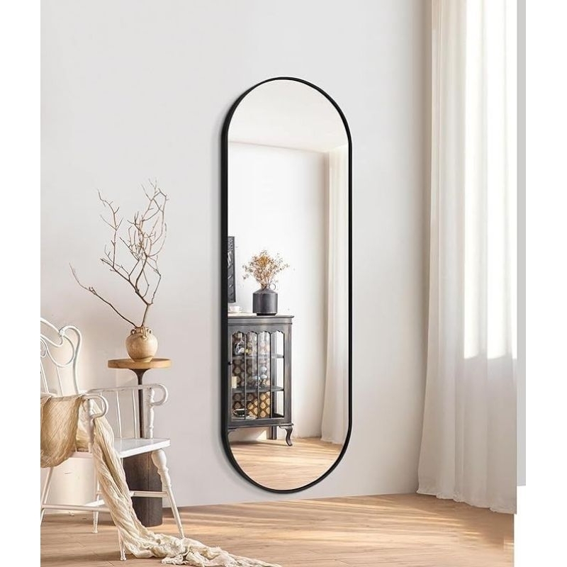 Standing Mirror Kayu
