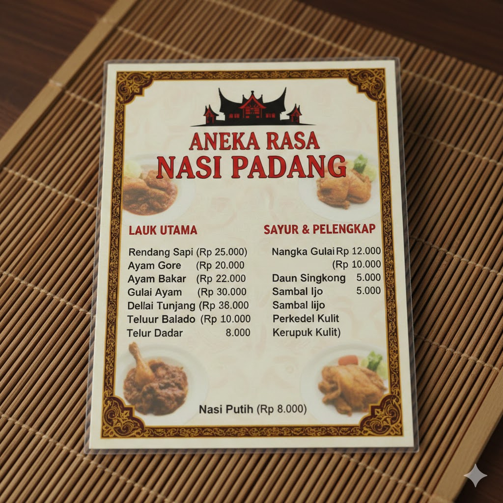 Daftar Menu