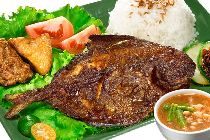 nasi uduk ikan