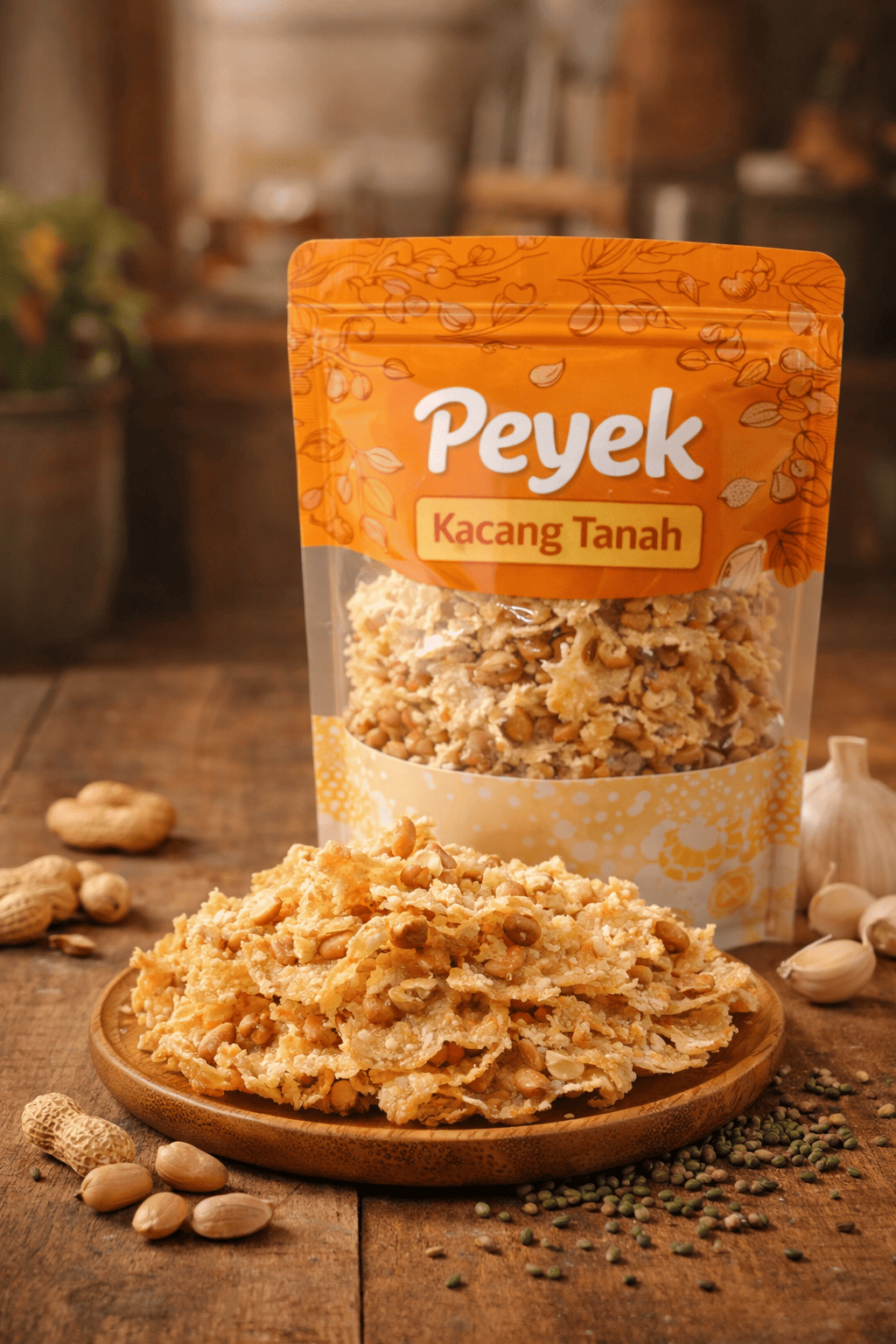 Peyek Kacang Tanah Renyah dan Gurih