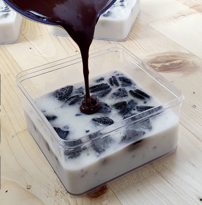 Resep Puding Lumer Oreo