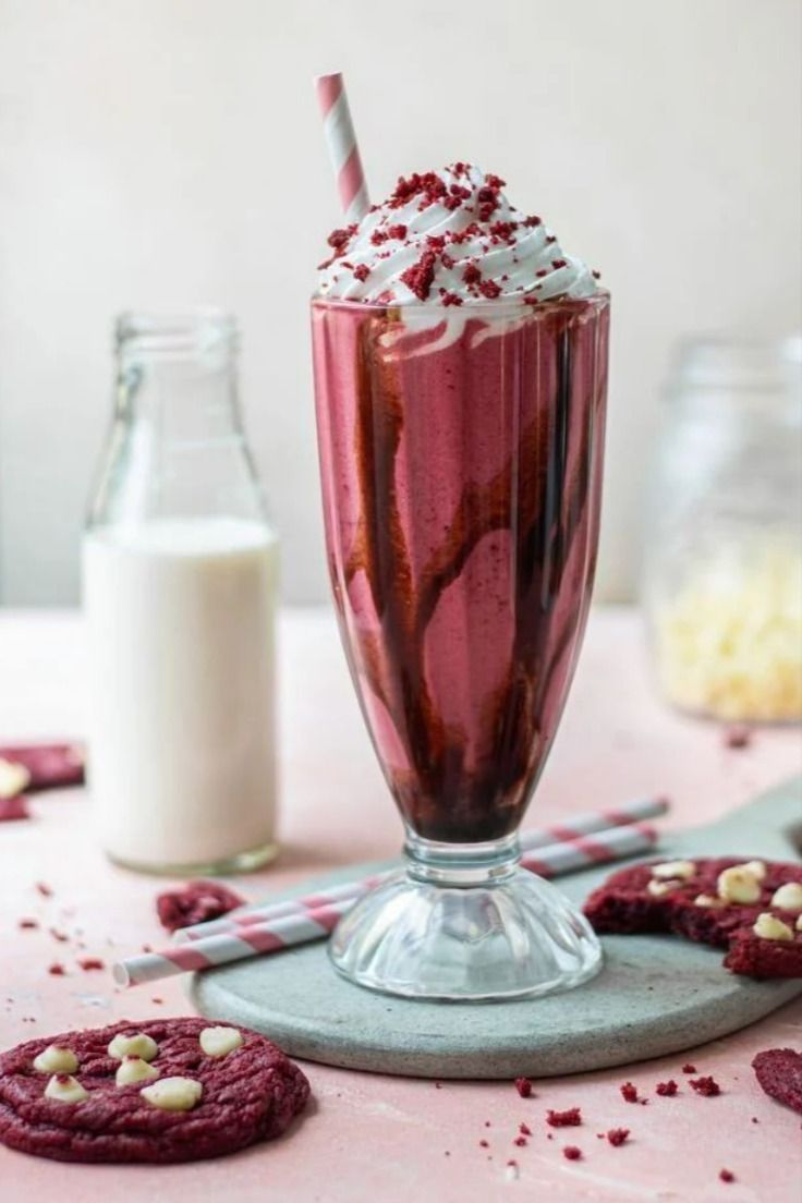 Minuman Red Velvet