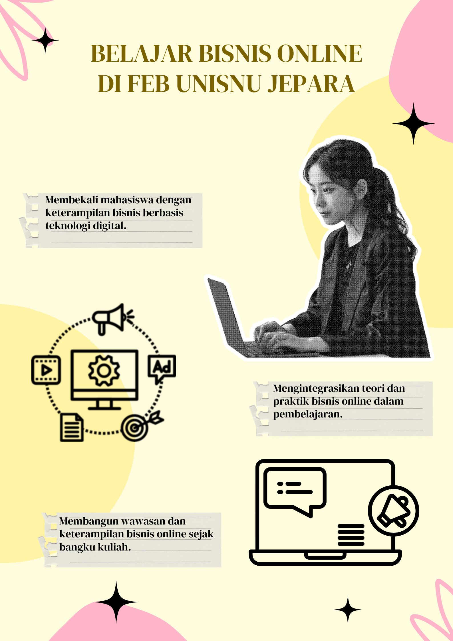 Belajar Bisnis Online FEB UNISNU