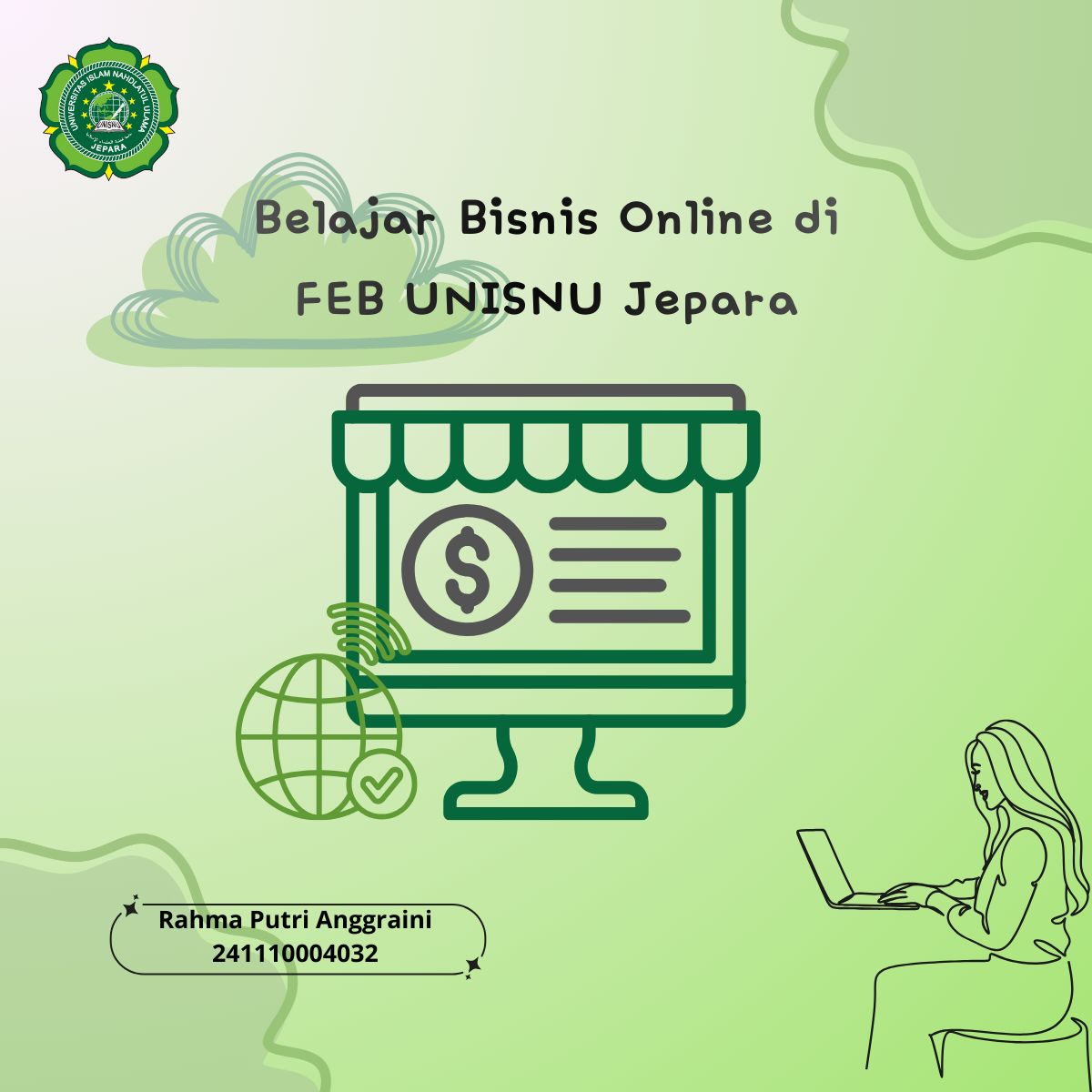 Belajar Bisnis Online di FEB UNISNU Jepara