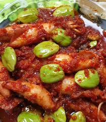 sambel cumi pete