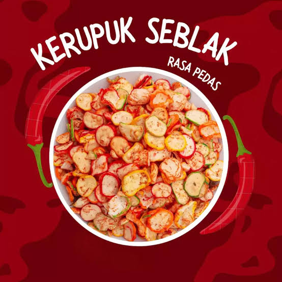 Kerupuk Seblak Pedas