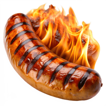 Sosis Bakar PNG