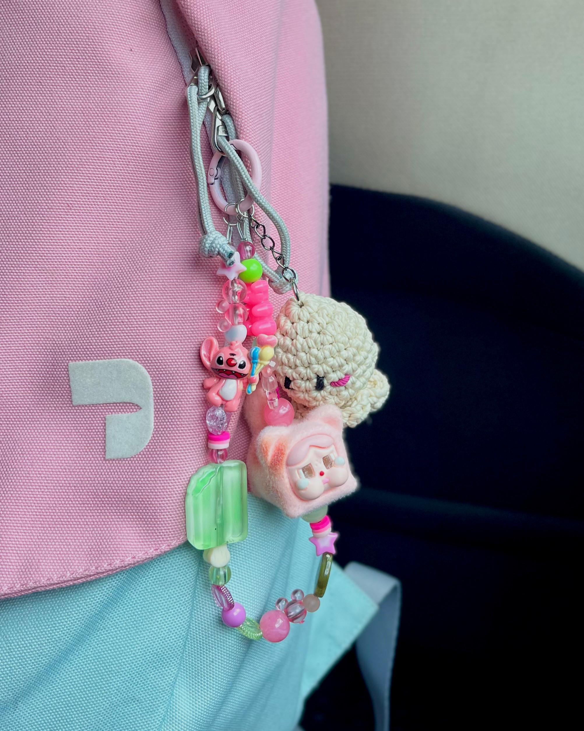 Crybaby Berry Picnic Strap & Back Charm
