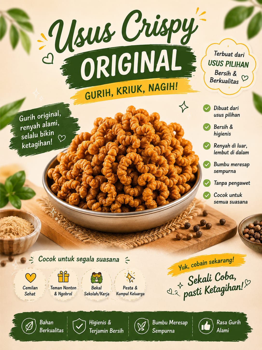 Usus Crispy Original